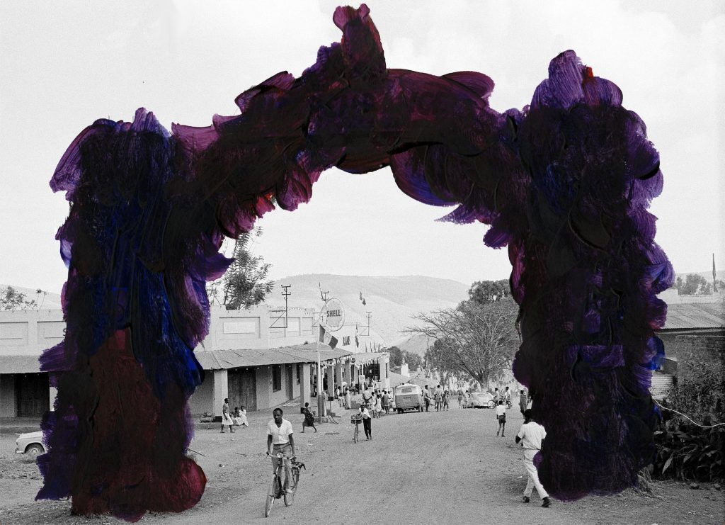 Kapwani Kiwanga, Flowers for Africa- Rwanda, 2019, study for Art Basel Unlimited copie