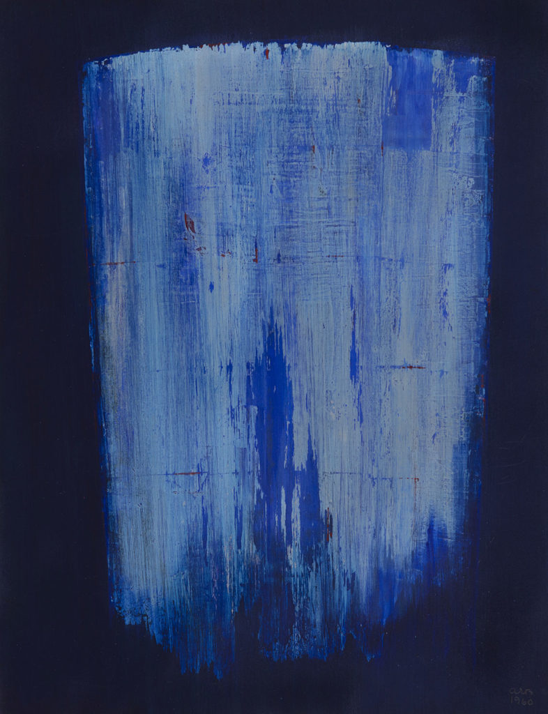 Anna-Eva Bergman, N°30-1960, 1960, 65 x 50 cm - Courtesy Galerie Poggi