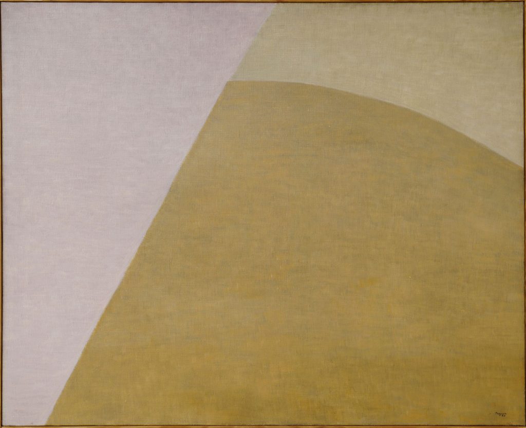 Vera Pagava, Automne, 1970, Oil on canvas, 81 x 100 cm