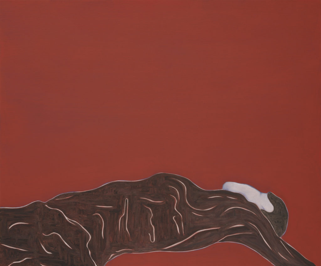 Djamel Tatah, Sans Titre (Inv. 16020), 2016, 100 x 120 cm - Courtesy Galerie Poggi, Paris