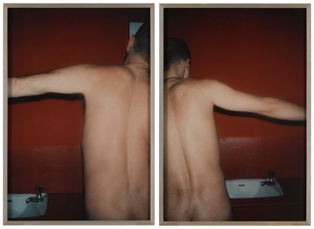 Georges Tony Stoll, Untitled (The perfect lovers - To Felix Gonzales- Torres), 1996, Diptych, Silver print, RA-4 satin finish color print 100 x 67 cm each