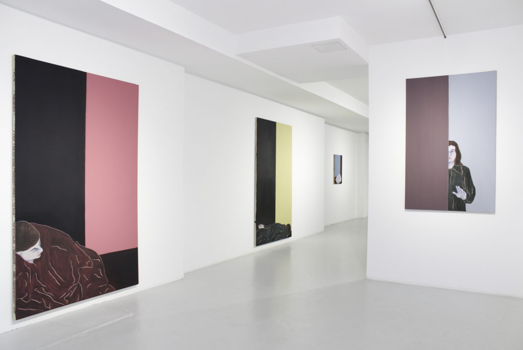 Vue de l'exposition personnelle de Djamel Tatah "Vois-là...", Galerie Poggi, 2019 - Courtesy Galerie Poggi