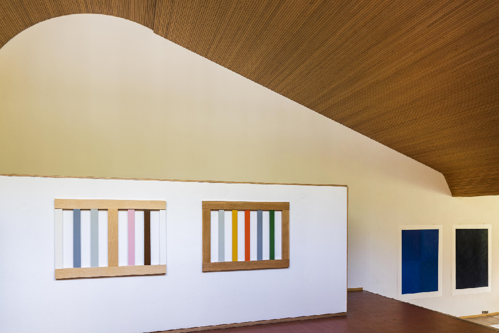 Kees Visser, Maison Louis Carré, Bazoches-sur-Guyonne, 2019, Exhibition view © Lucie Jean