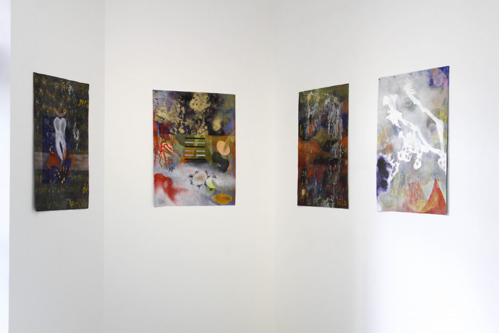 Paul Mignard, exposition Un ciel tout vert, 2019, Galerie Poggi