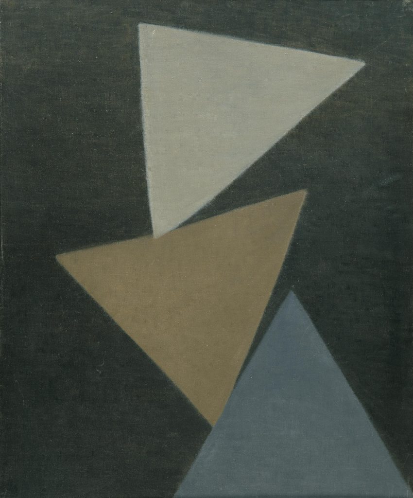 Vera Pagava, Glissade, 1969, Oil on canvas, 73 x 60 cm