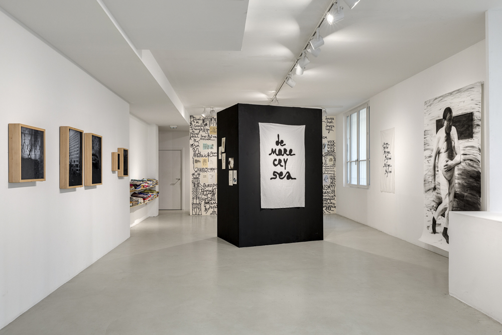 Babi Badalov, Exhibition view, "De More Cry Sea", Galerie Poggi, 2018
