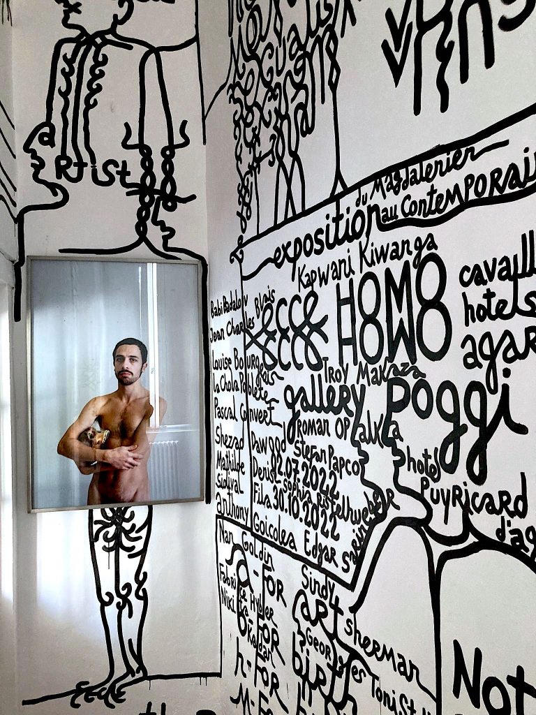 Babi Badalov, Exhibition view, "Ecce Homo", Hôtel Puyricard d'Agar, 2022