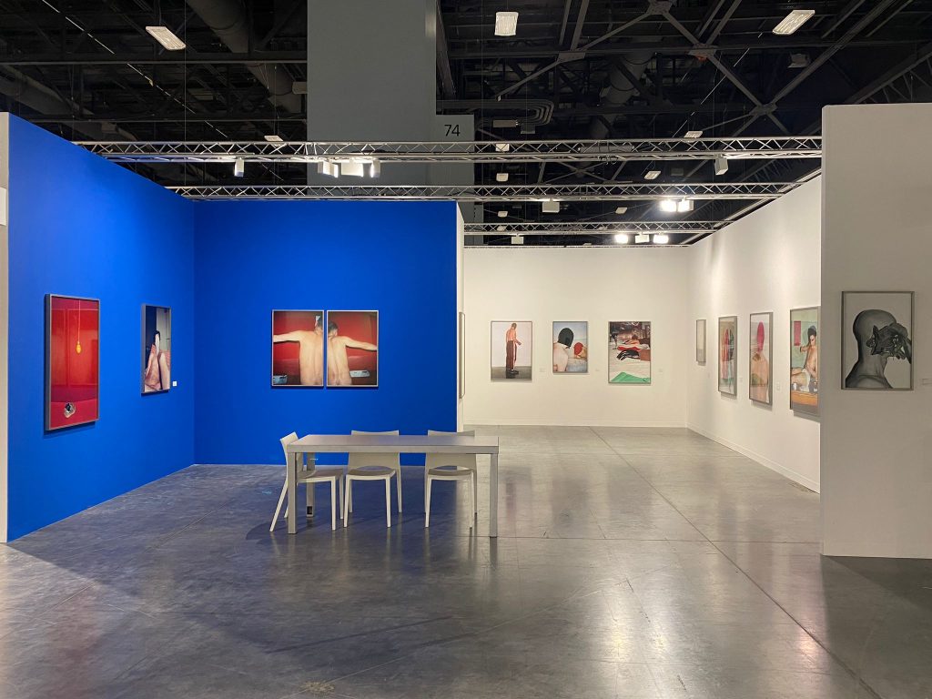 Georges Tony Stoll, Art Basel Miami Beach, 2021, Galerie Poggi, Booth view