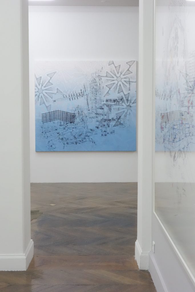 Larissa Fassler, "Tissus Urbains", La Galerie Centre d'art contemporain Noisy-Le-Sec, 2021, Exhibition view