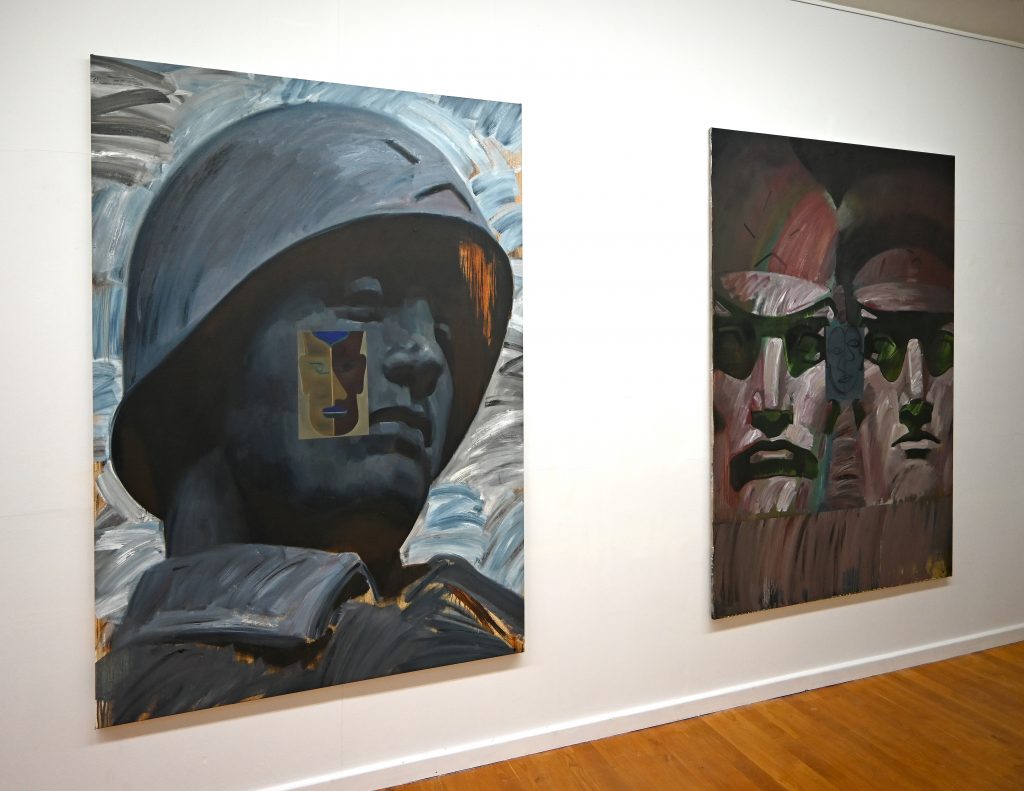 Nikita Kadan, Exhibition view of "The Beautiful Coloniser", Transit gallery, Mechelen (BE), 2020