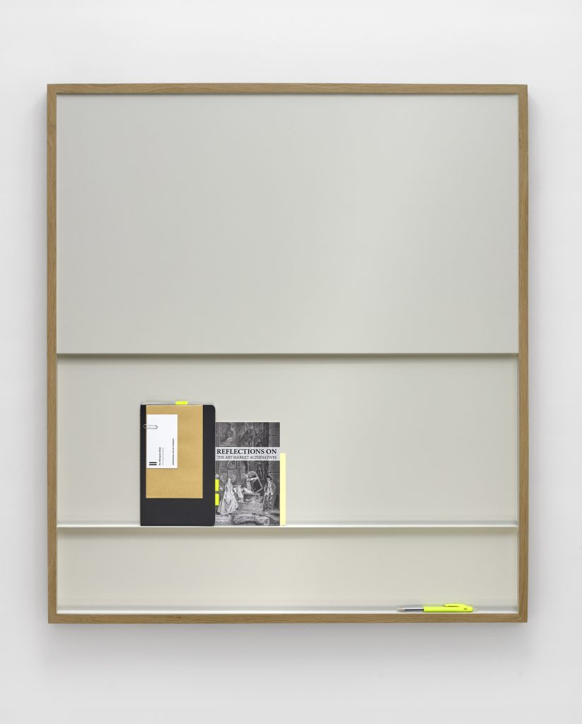Wesley Meuris, L'enseigne, 2020, Collage, 92 x 82 cm