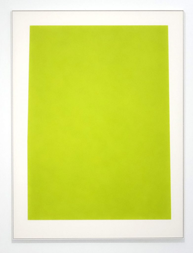 Kees Visser, L-61, 2005, Painting on arch paper 400 gr pasted on dibond, Framed, 159,5 x 119,5 cm