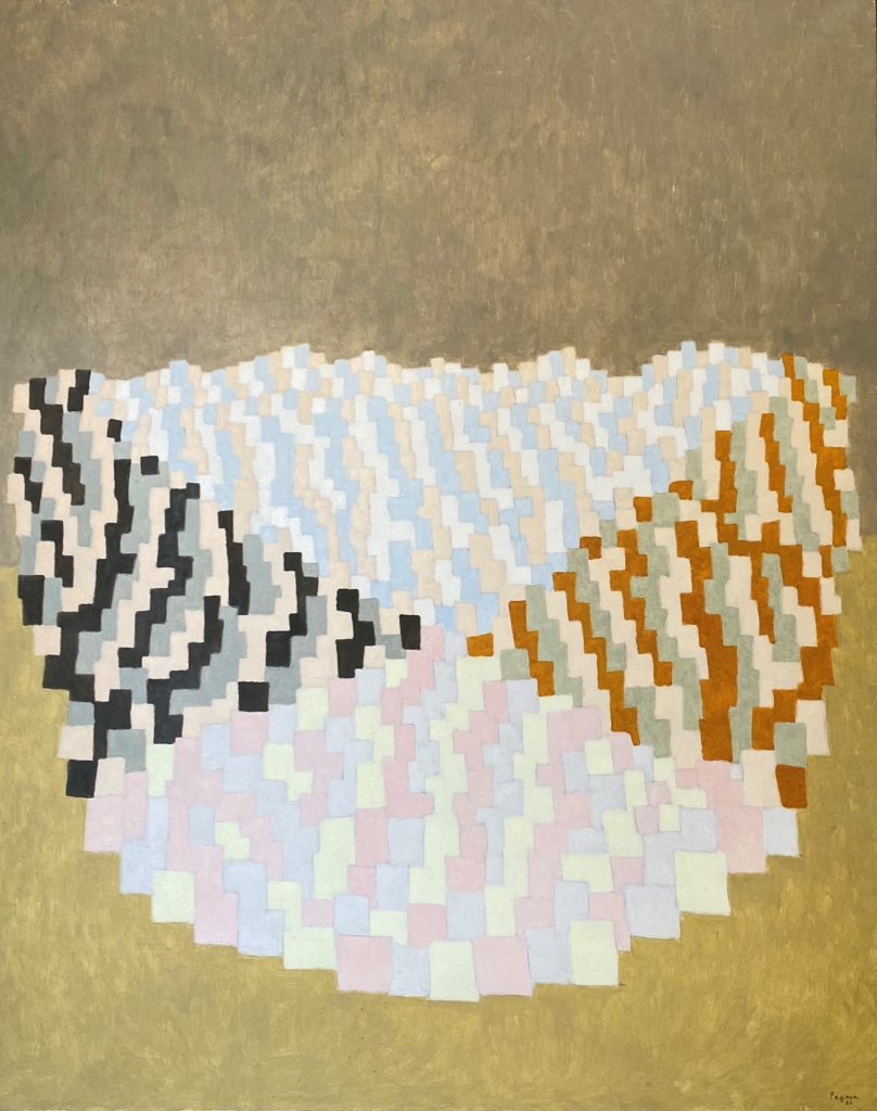 Vera Pagava, Ville d’orient, 1964, Oil on canvas, 90 x 73 cm