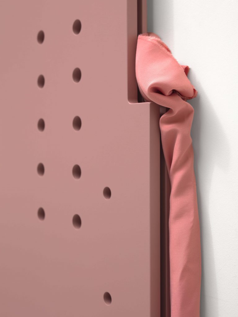 Wesley Meuris, Panel I 01, 2021, Wood, cloth, 180 x 122 x 6 cm