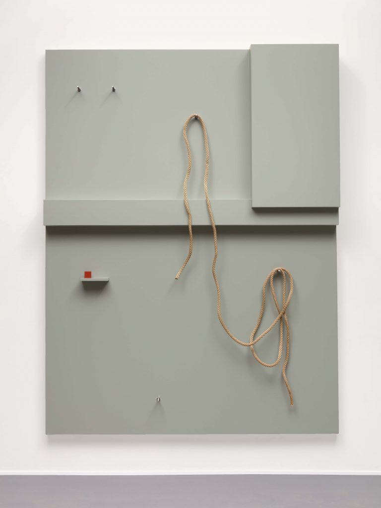 Wesley Meuris, Sequential space, 2021, Wood, rope