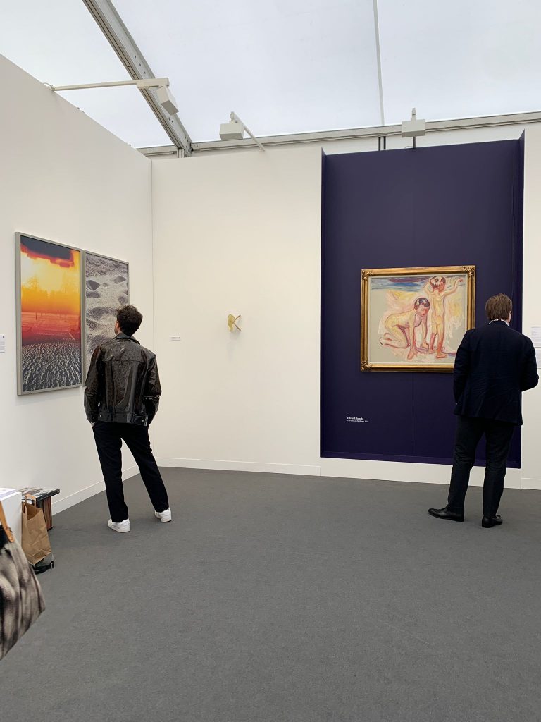 Galerie Poggi's booth at Paris + by Art Basel, from Oct 19 to 23, 2022