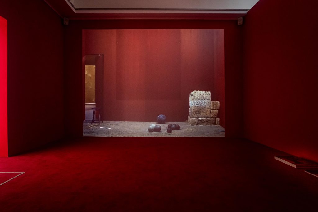 Yarema Malashchuk & Roman Khimei, Kunstverein Hannover, Germany, 2025, Exhibition view, "In absentia"