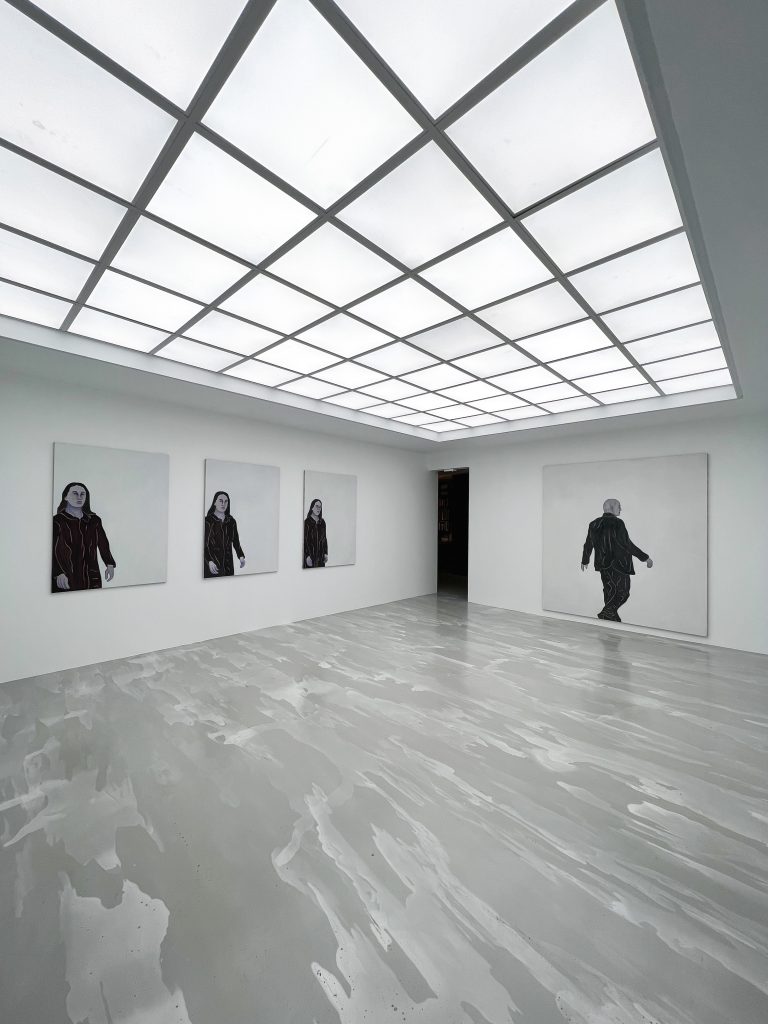 Djamel Tatah, Galerie Poggi, 2023, "New Works", Solo Show, Exhibition view