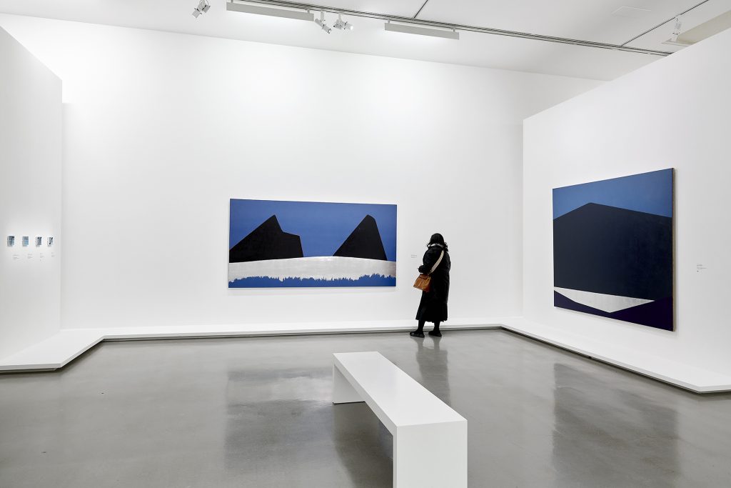 Anna-Eva Bergman, Musée d'Art Moderne de Paris, 2023, "A Journey Within", Exhibition View © Pierre Antoine