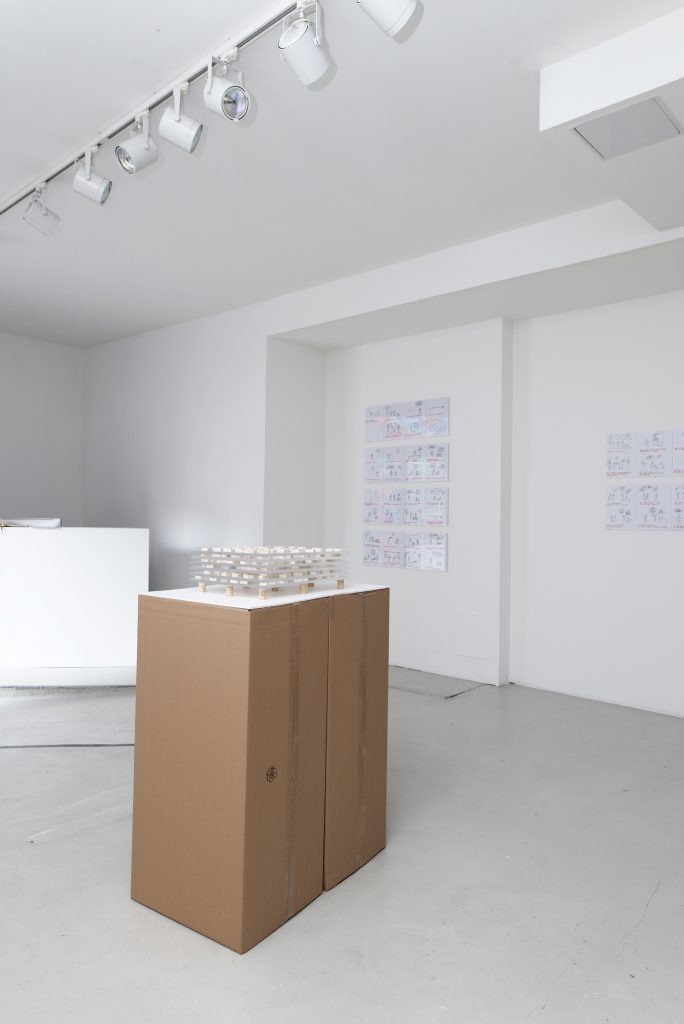 Yona Friedman, Galerie Poggi, 2017, Exhibition View