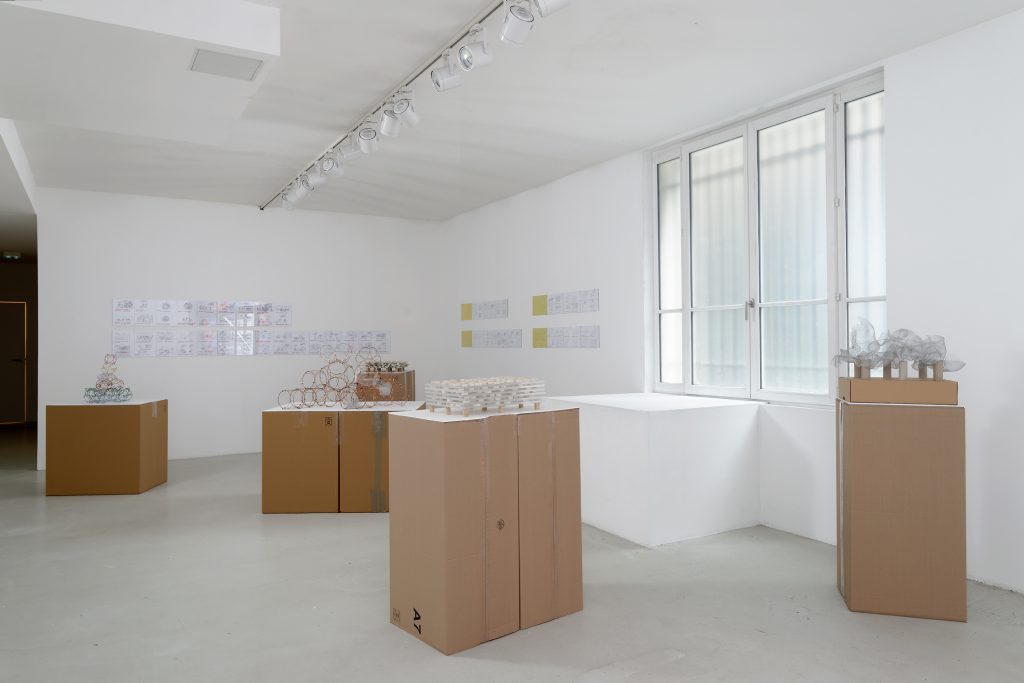 Yona Friedman, Galerie Poggi, 2017, Exhibition View
