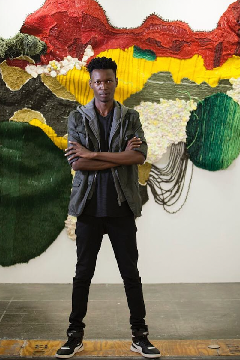 Troy Makaza represents Zimbabwe at the the 60th Biennale di Venezia