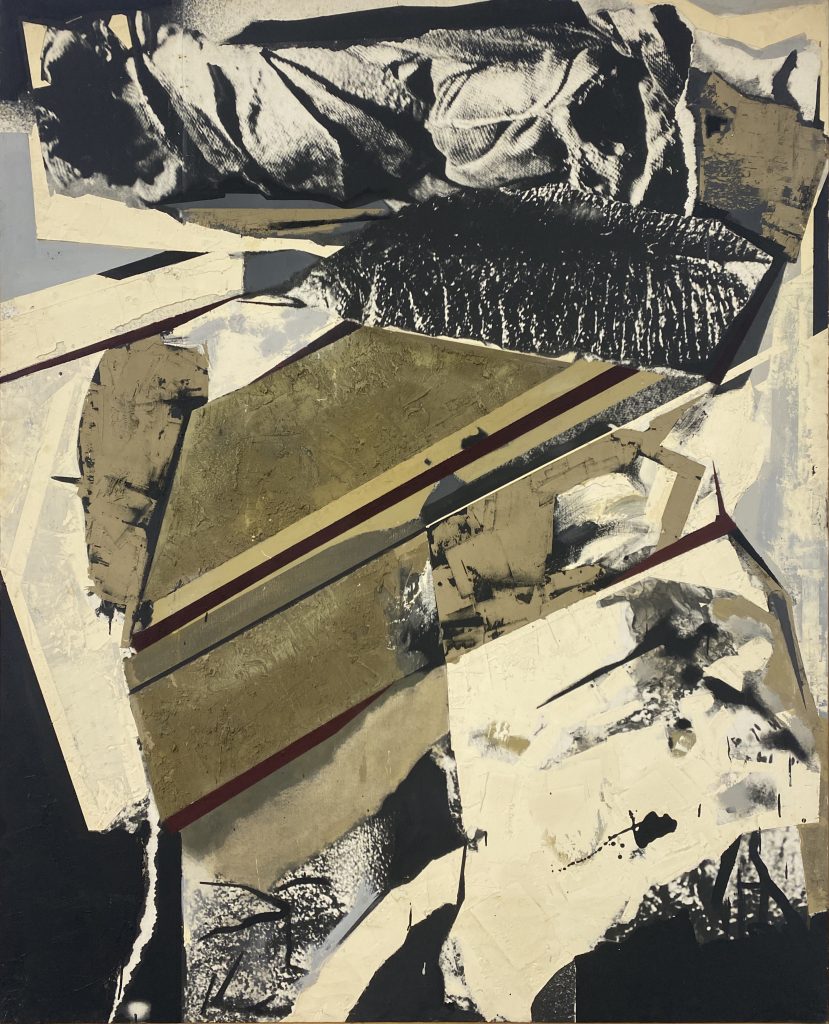 Dario Villalba, Peto, 1988, Mixed media on canvas, 180 x 145 cm