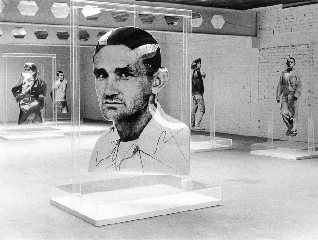 Dario Villalba, Galería Vandrés, 1974, Madrid (SP), Exhibition View