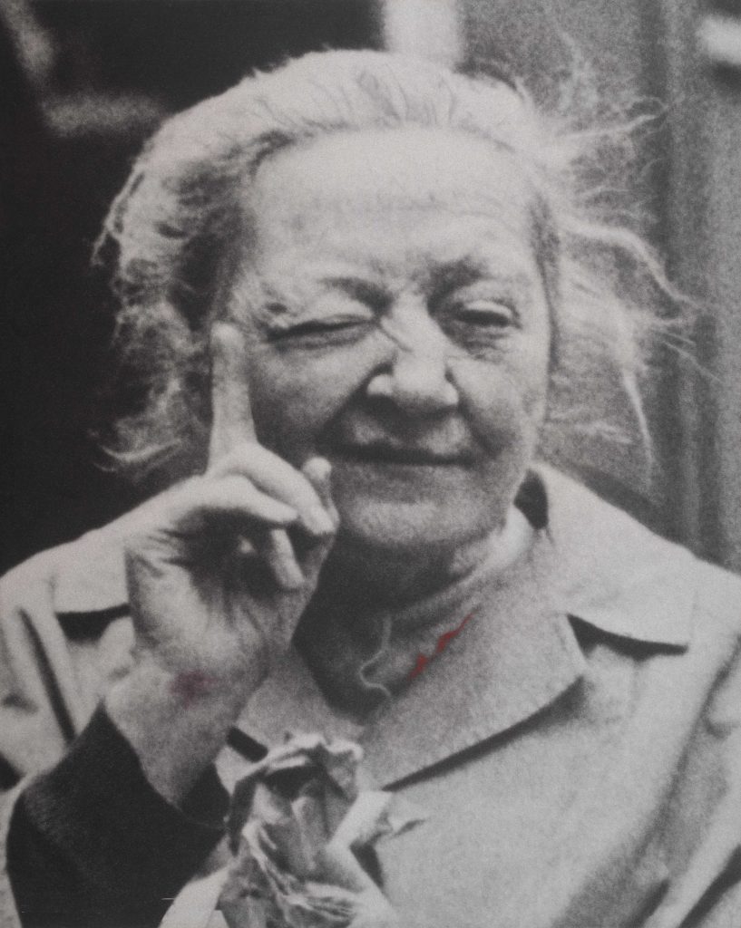 Darío Villalba, Margot - the One With the Knowing Eye-Allan Kaprow, 2007. Mixed media on linen canvas, 250 x 200 cm. Courtesy Galerie Poggi, Paris. Photo : @ Kit Production