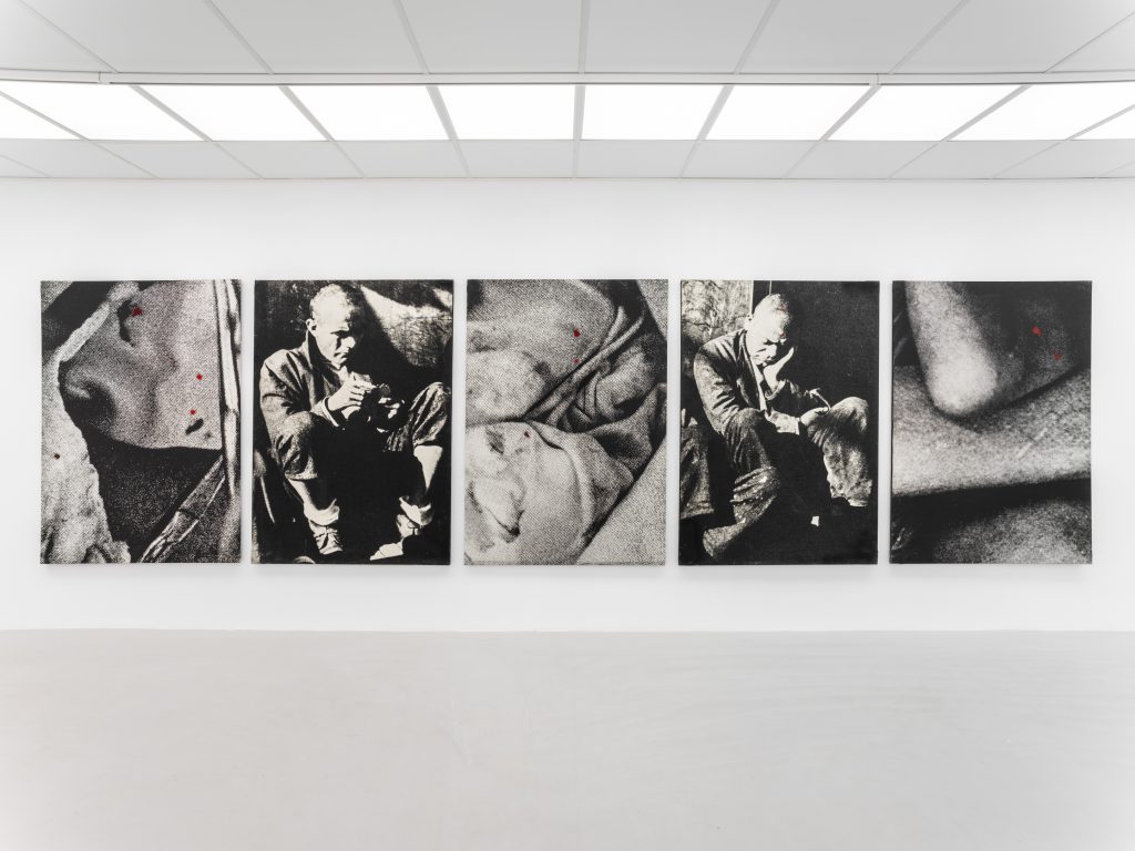 Darío Villalba, Galerie Poggi, Paris, 2023, Vue d'Exposition © .Kit