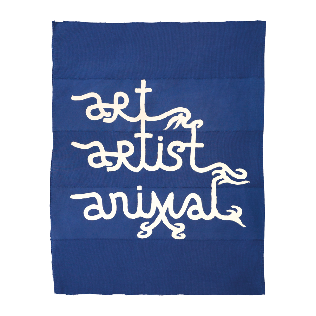 Babi Badalov, Art Artist Animal, 2018, Signed and dated on the back, Painting on fabric, 166.5 x 75 cm