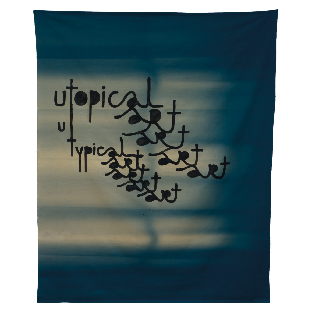 Babi Badalov, Utopical Art, 2016, Painting on fabric, 155 x 125 cm