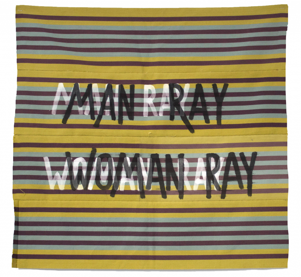 Babi Badalov, Man Ray, 2016, Signed and dated on the back, Painting on fabric, 58 x 60 cm, Enquire