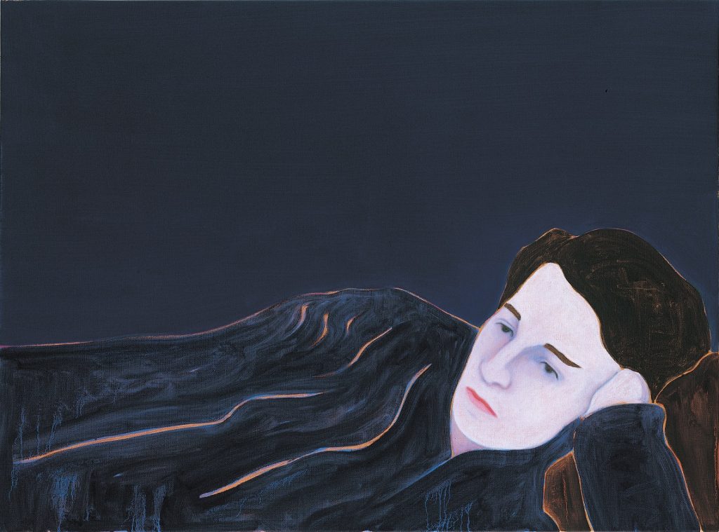 Djamel Tatah, Sans titre, 2009, Oil and wax on canvas, 60 x 80 cm, Private Collection