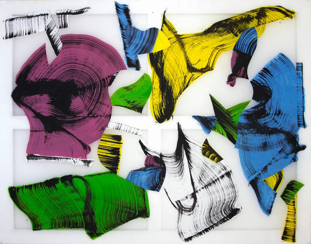 Christian Bonnefoi, P.L. IV - 10 , 2023, Acrylic on canvas, 146 x 114 cm