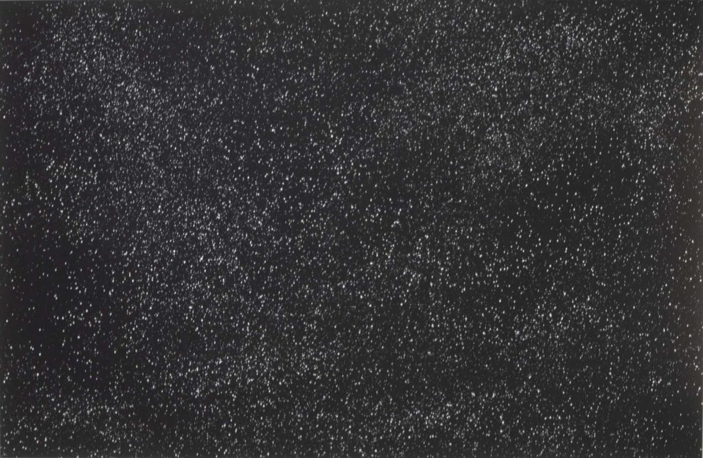 Rotraut, Galaxie, 1999, Mixed media on canvas, 218 x 142 cm