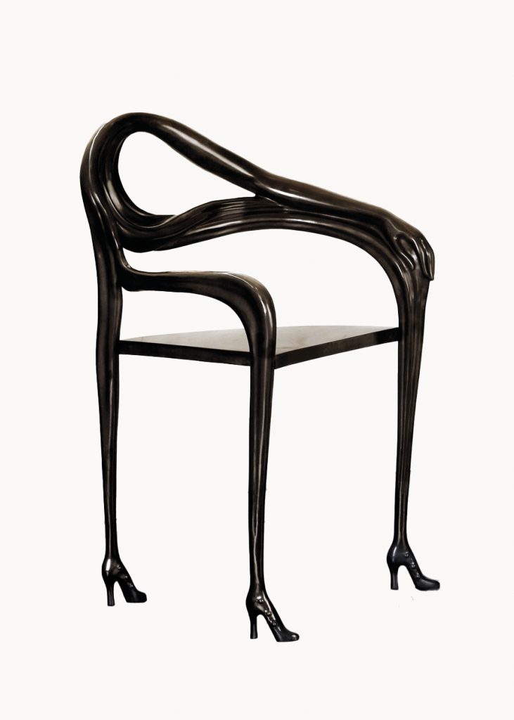 Salvador Dalí, Black Label, Leda Armchair, Courtesy Barcelona Design
