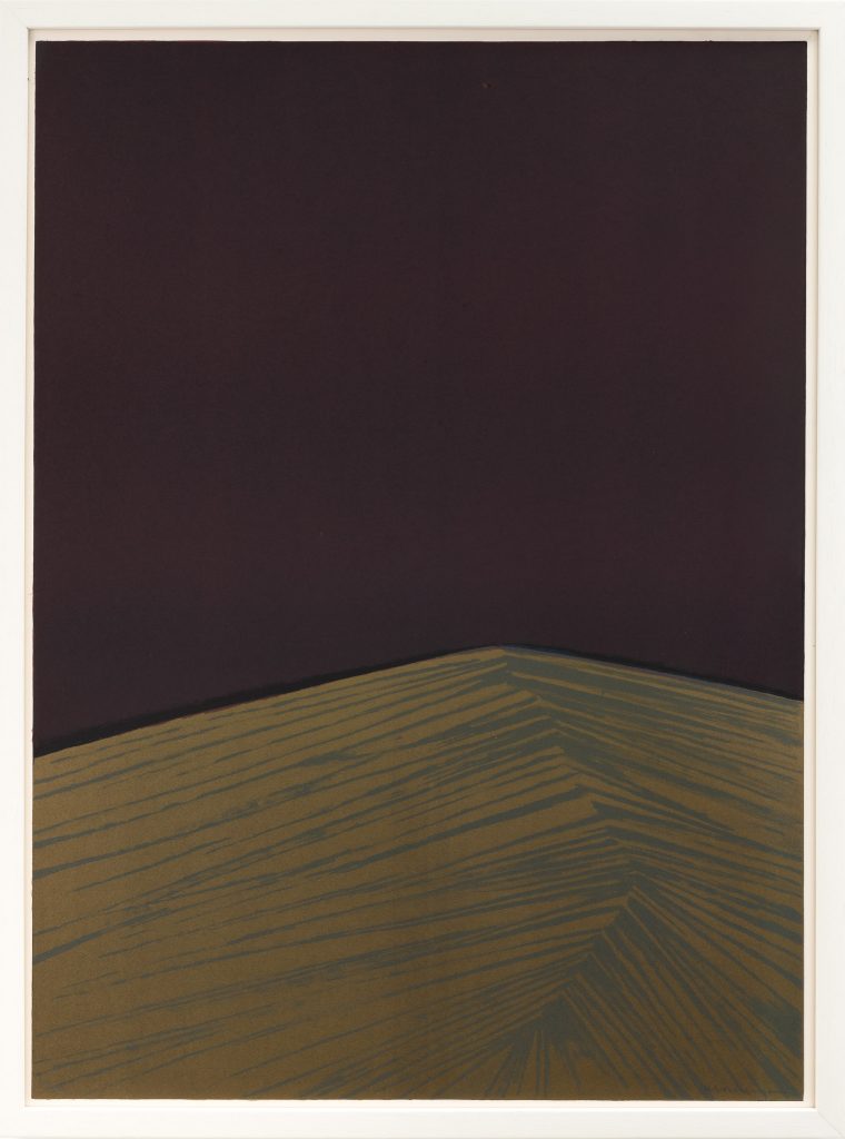 Anna-Eva Bergman, L17-1972 Crête, 1972, Lithograph, Numbered proof 10/50 and signed, on Arches wove paper, 74 × 54 cm – 76.4 × 56.4 cm, Mourlot, Paris, printer, Edition of 10/50
