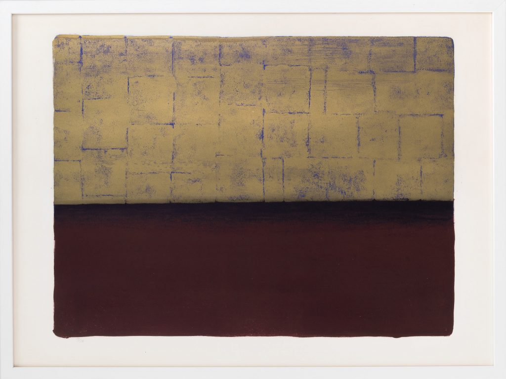 Anna-Eva Bergman, L6-1963 Horizon, 1963, Lithograph, Numbered proof 19/24 with AEB blind stamp, on BFK Rives wove paper, 47 × 62.6 cm – 56.6 × 76.4 cm, Erker-Presse, St. Gallen, printer