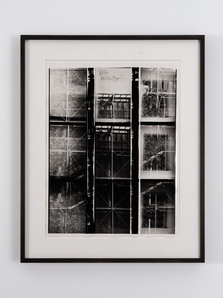 Brion Gysin, The Last Museum, 1974, Contact sheet, 30 x 40 cm, Courtesy of Galerie Véronique Smagghe, © . Kit