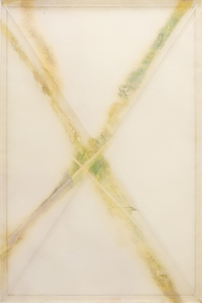 Christian Bonnefoi Ja na pa IV - R, 2016 - 1978, Acrylic on canvas and metal stretcher, 193 x 130 cm