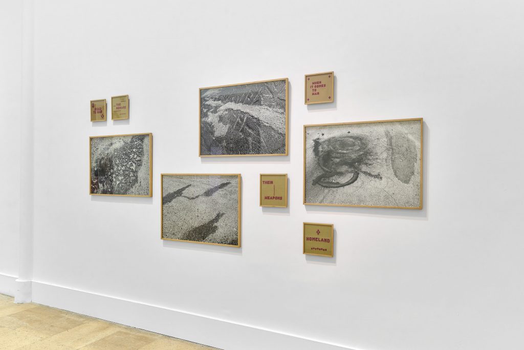 Sophie Ristelhueber, Musée d'Art Moderne de Paris (FR), 2023, Exhibition view, « Acquisitions », @MAM Paris Musées ©Pierre Antoine