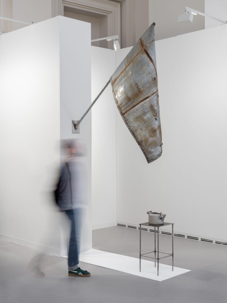 Nikita Kadan, Art Basel Paris (FR), 2025, Booth view, Galerie Poggi, Paris (FR), Voloshyn Gallery, Kyiv (UKR), Photo : © .Kit