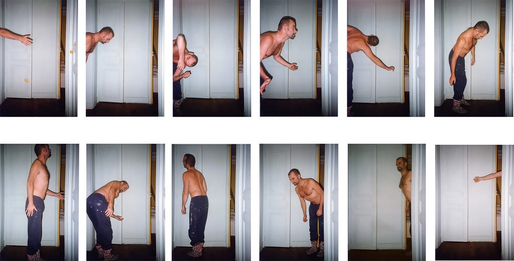 Georges Tony Stoll, Le couloir, 1997, Series of twelve silver photographs, RA-4 satin-finish color print, 58 x 36 cm each, Edition of 5 plus 2 AP (#1/5), Courtesy of the artist and Galerie Poggi, Paris