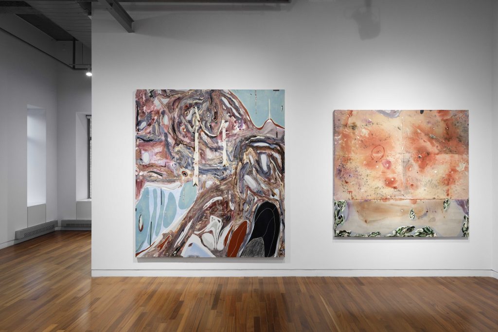 Manuel Mathieu, PHI, Montréal (CAN), 2025, Exhibition view, "Unité dans la noirceur/Unity In Darkness"