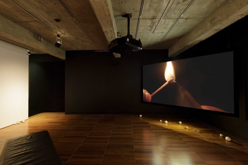 Manuel Mathieu, PHI, Montréal (CAN), 2025, Exhibition view, "Unité dans la noirceur/Unity In Darkness"