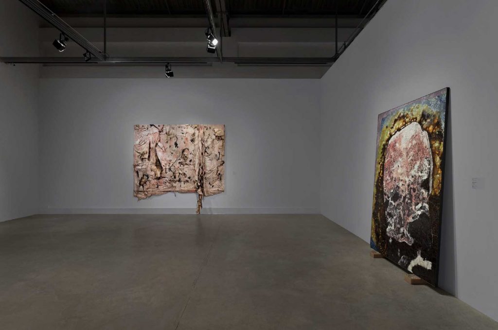 Manuel Mathieu, Museum of Contemporary Art North Miami (USA), 2024, Exhibition view, "Dwelling on the invisible"