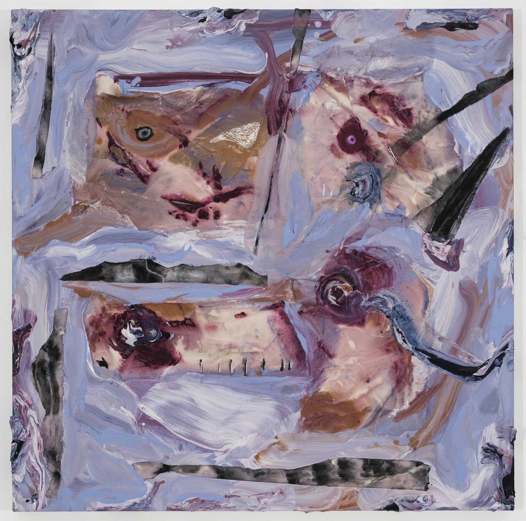 Manuel Mathieu, Earth's Whisperer, 2025, Mixed media on canvas, 40 x 40 in, 101.6 x 101.6 cm