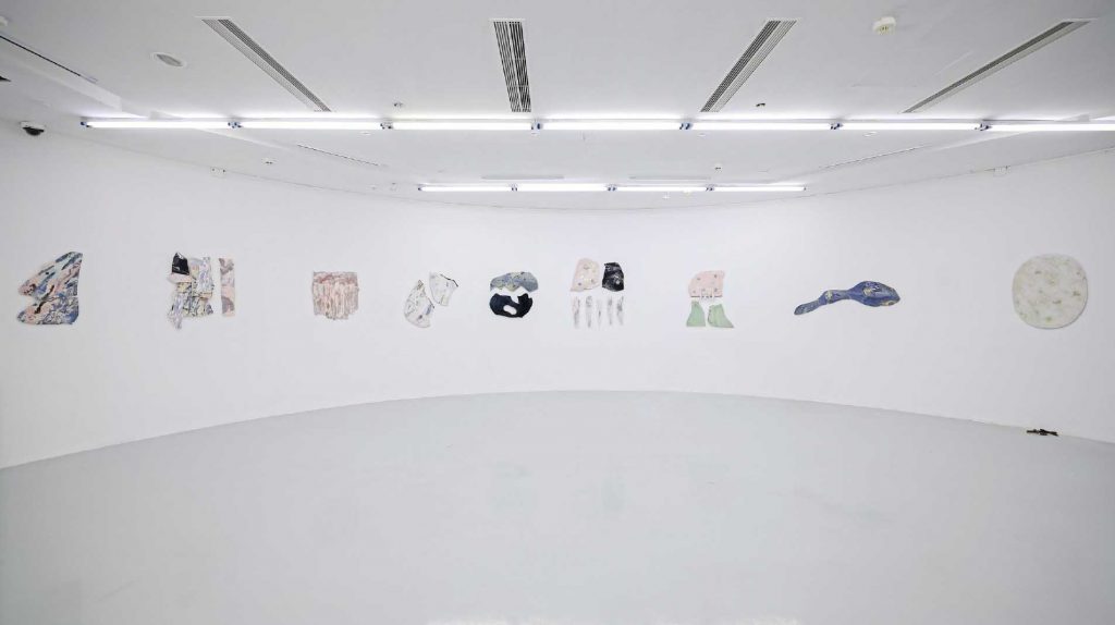 Manuel Mathieu, K11 Art Foundation, Shanghai (China), 2023, Exhibition view, "Rising from the Ashes"
