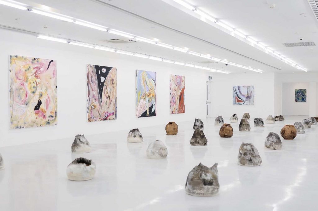 Manuel Mathieu, K11 Art Foundation, Shanghai (China), 2023, Exhibition view, "Rising from the Ashes"